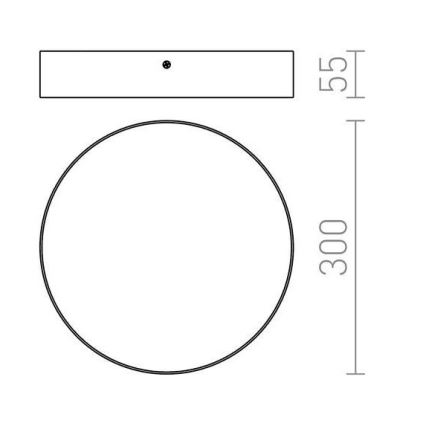 RED - Design Rendl - R12845 - LED Lubinis šviestuvas LARISA LED/30W/230V smėlio spalvos