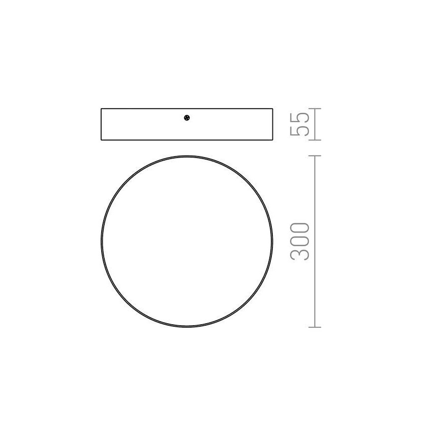 RED - Design Rendl - R12845 - LED Lubinis šviestuvas LARISA LED/30W/230V smėlio spalvos