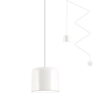 Redo 01-1821 - Pakabinamas sietynas DODO 1xE27/15W/230V voras balta