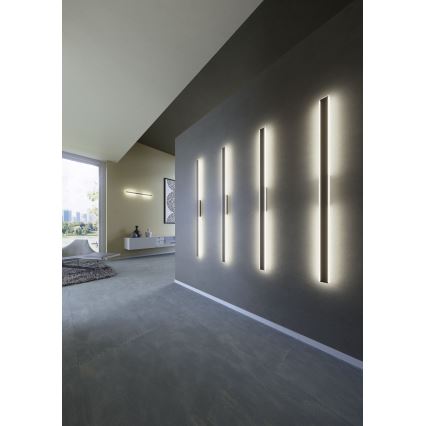 Redo 01-2771 - LED sieninis šviestuvas WAPI LED/30W/230V 119 cm juoda