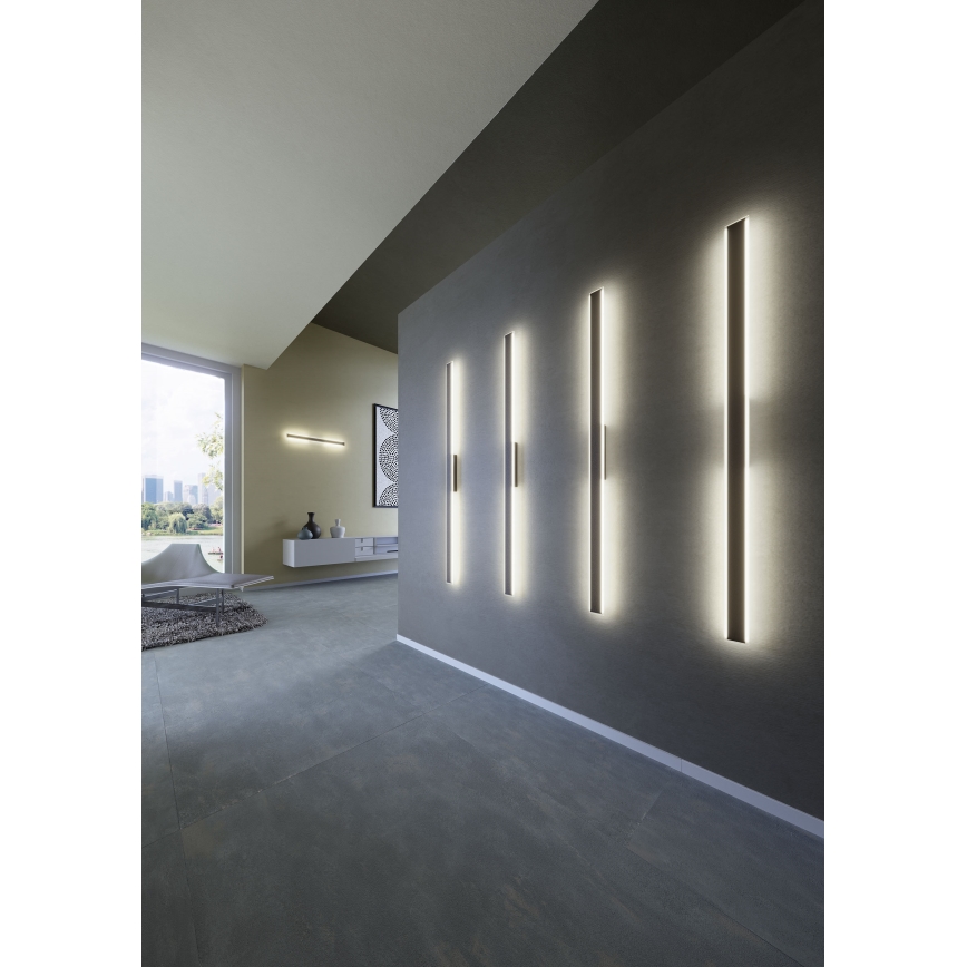 Redo 01-2771 - LED sieninis šviestuvas WAPI LED/30W/230V 119 cm juoda