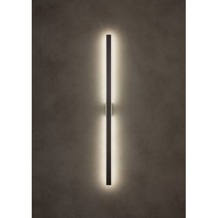 Redo 01-2771 - LED sieninis šviestuvas WAPI LED/30W/230V 119 cm juoda