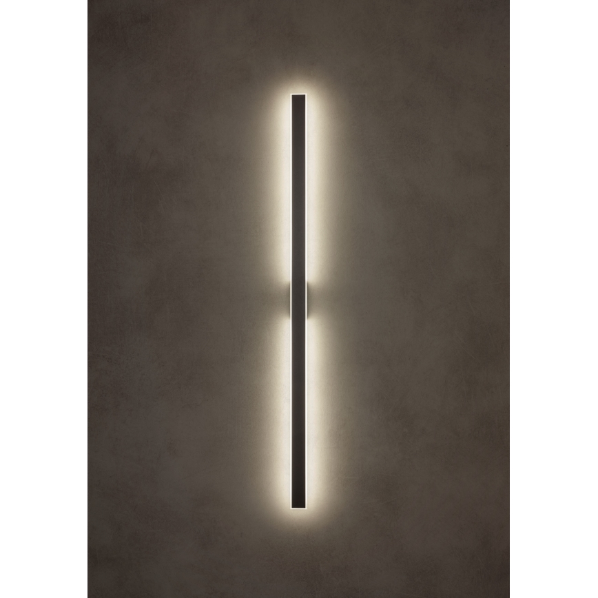 Redo 01-2771 - LED sieninis šviestuvas WAPI LED/30W/230V 119 cm juoda