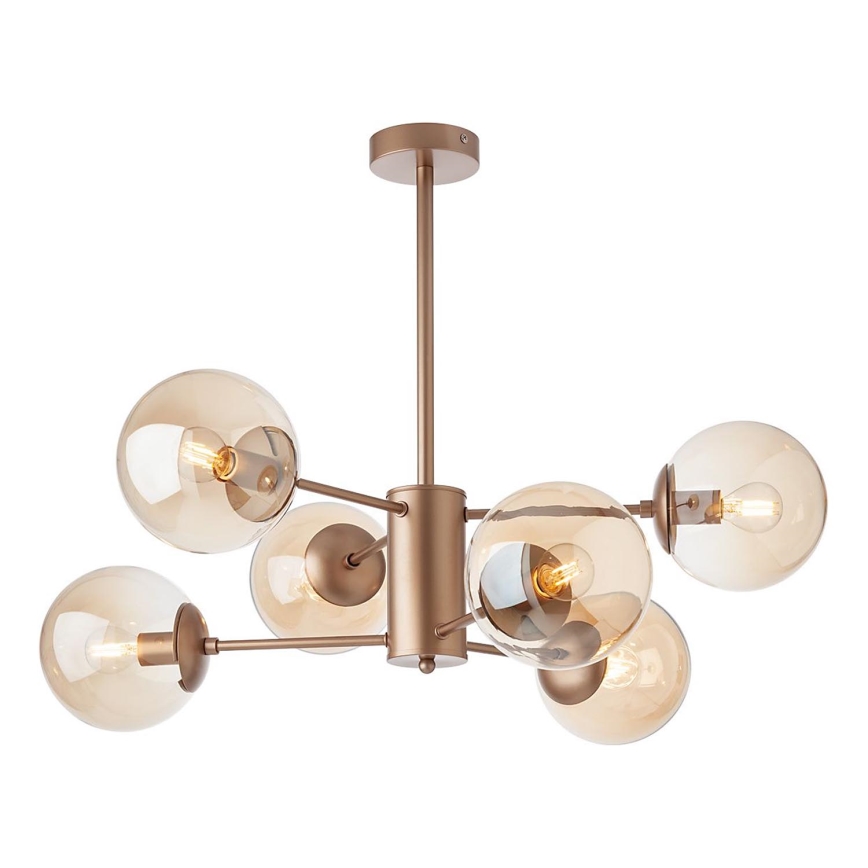 Redo 01-2943 - Sietynas ant stulpo MUNDI 6xE14/28W/230V varis