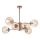 Redo 01-2943 - Sietynas ant stulpo MUNDI 6xE14/28W/230V varis