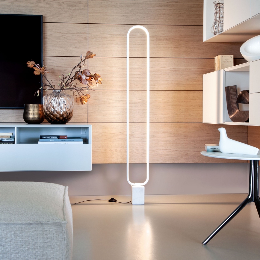 Redo 01-3061 - LED pritemdomas toršeras ADO LED/24W/230V balta