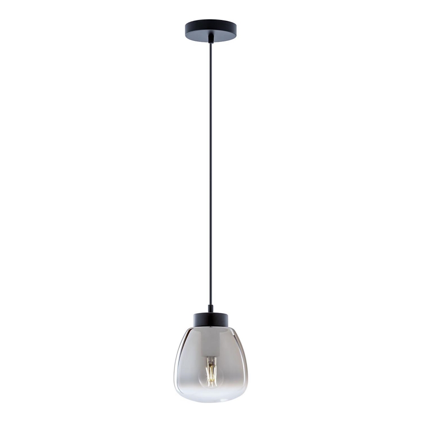 Redo 01-3196 - Pakabinamas sietynas LUKE 1xE27/42W/230V diametras 17 cm juoda