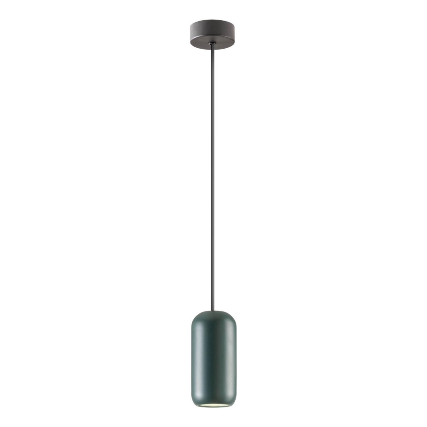 Redo 01-3475 - Pakabinamas sietynas BOOM 1xGU10/10W/230V diametras 7,6 cm žalia