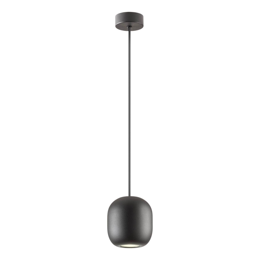 Redo 01-3477 - Pakabinamas sietynas BOOM 1xGU10/10W/230V diametras 12 cm juoda