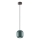 Redo 01-3478 - Pakabinamas sietynas BOOM 1xGU10/10W/230V diametras 12 cm žalia