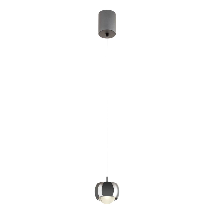 Redo 01-3551 - LED Pakabinamas sietynas AVES LED/12W/230V diametras 9,6 cm CRI 90 antracitas