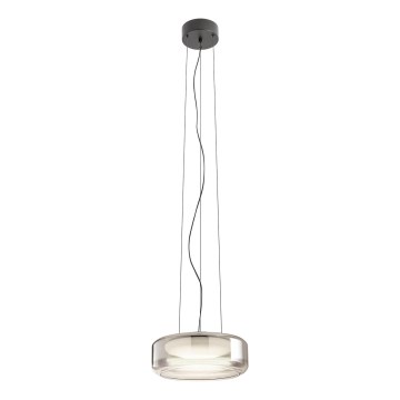 Redo 01-3591 - LED Pakabinamas sietynas SOLERA LED/24W/230V diametras 35 cm CRI 93 3000/4000K pilka