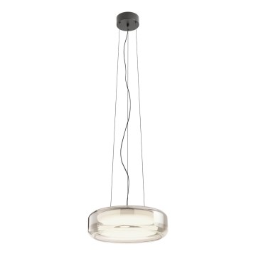 Redo 01-3592 - LED Pakabinamas sietynas SOLERA LED/36W/230V diametras 45 cm CRI 93 3000/4000K pilka