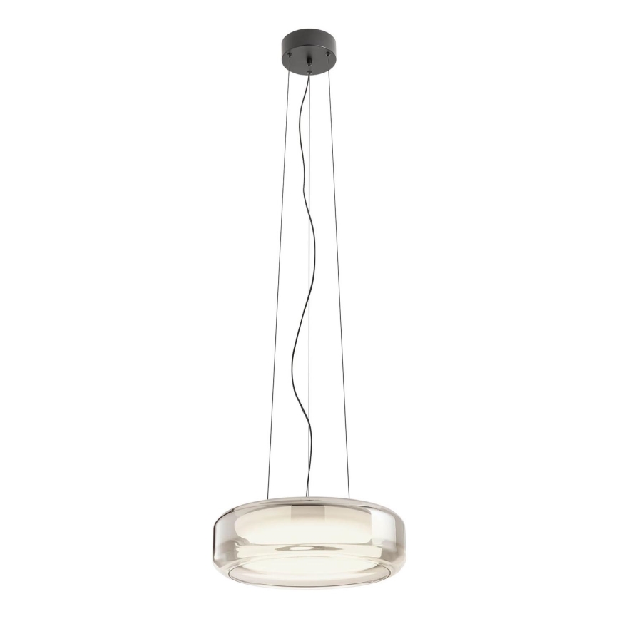 Redo 01-3592 - LED Pakabinamas sietynas SOLERA LED/36W/230V diametras 45 cm CRI 93 3000/4000K pilka