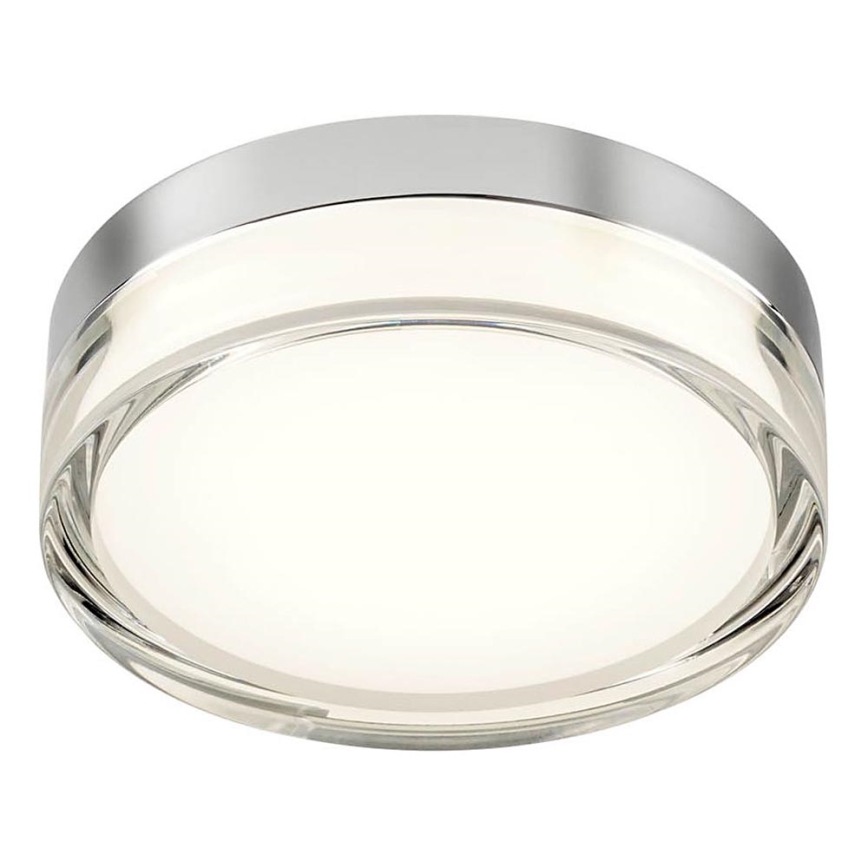Redo 01-3725 - LED lubinis vonios šviestuvas FRISBI LED/8W/230V diametras 15 cm CRI 90 IP44 blizgus chromas