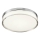 Redo 01-3728 - LED lubinis vonios šviestuvas FRISBI LED/18W/230V diametras 28 cm CRI 90 3000/4000K IP44 blizgus chromas