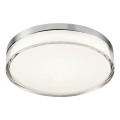 Redo 01-3728 - LED vonios lubų šviestuvas FRISBI LED/18W/230V skersmuo 28 cm CRI 90 3000/4000K IP44 blizgus chromas