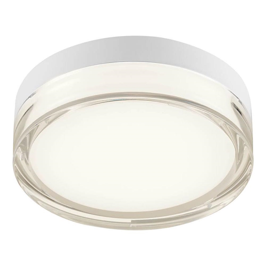 Redo 01-3729 - LED lubinis vonios šviestuvas FRISBI LED/8W/230V diametras 15 cm CRI 90 IP44 balta