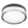 Redo 01-3733 - LED lubinis vonios šviestuvas FRISBI LED/8W/230V diametras 15 cm CRI 90 IP44 juoda