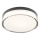 Redo 01-3735 - LED lubinis vonios šviestuvas FRISBI LED/12W/230V diametras 23 cm CRI 90 3000/4000K IP44 juoda