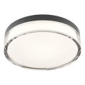 Redo 01-3735 - LED vonios lubų šviestuvas FRISBI LED/12W/230V skersmuo 23 cm CRI 90 3000/4000K IP44 juodas