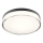 Redo 01-3736 - LED lubinis vonios šviestuvas FRISBI LED/18W/230V diametras 28 cm CRI 90 3000/4000K IP44 juoda
