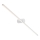 Redo 01-4034 - LED vonios veidrodžio apšvietimas ROW LED/18W/230V 90 cm IP44 balta