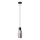 Redo 01-4044 - Pakabinamas sietynas ATLANTIS 1xE27/42W/230V diametras 11 cm juoda