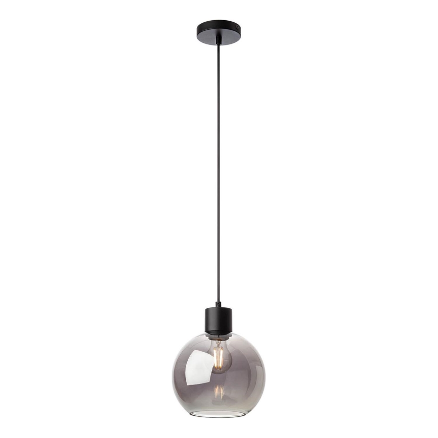 Redo 01-4045 - Pakabinamas sietynas ATLANTIS 1xE27/42W/230V diametras 20 cm juoda