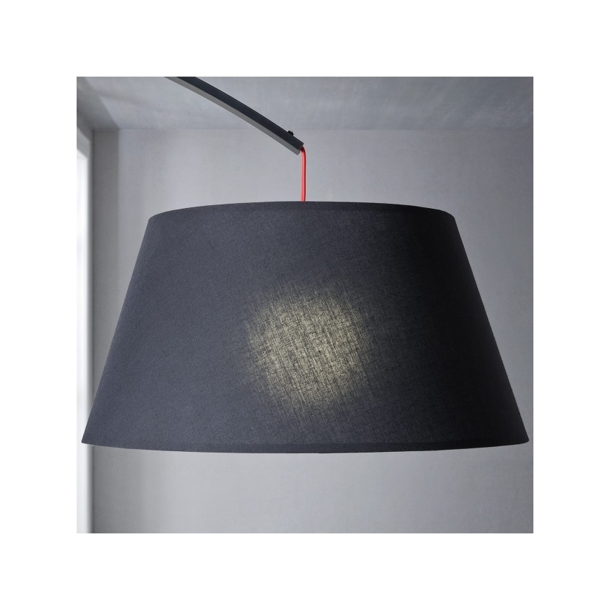 Redo 02-382 – Sieninė lempa SWAP 1xE27/42W/230V pilka