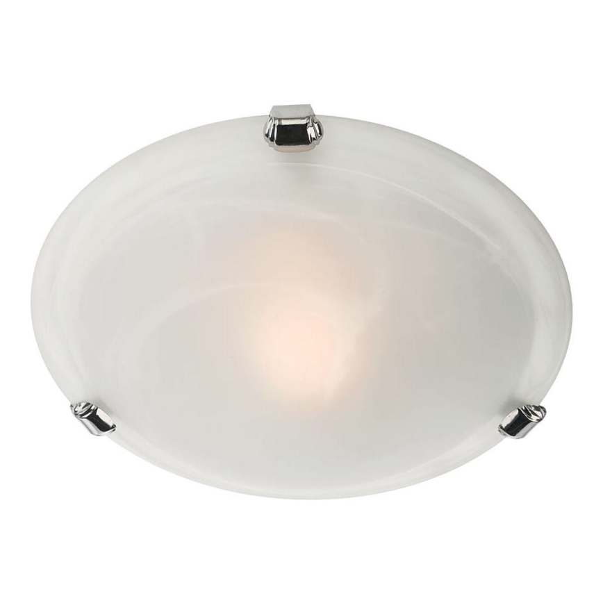 Redo 05-391 - Lubinis šviestuvas VIRGINIA 2xE27/42W/230V diametras 40 cm balta