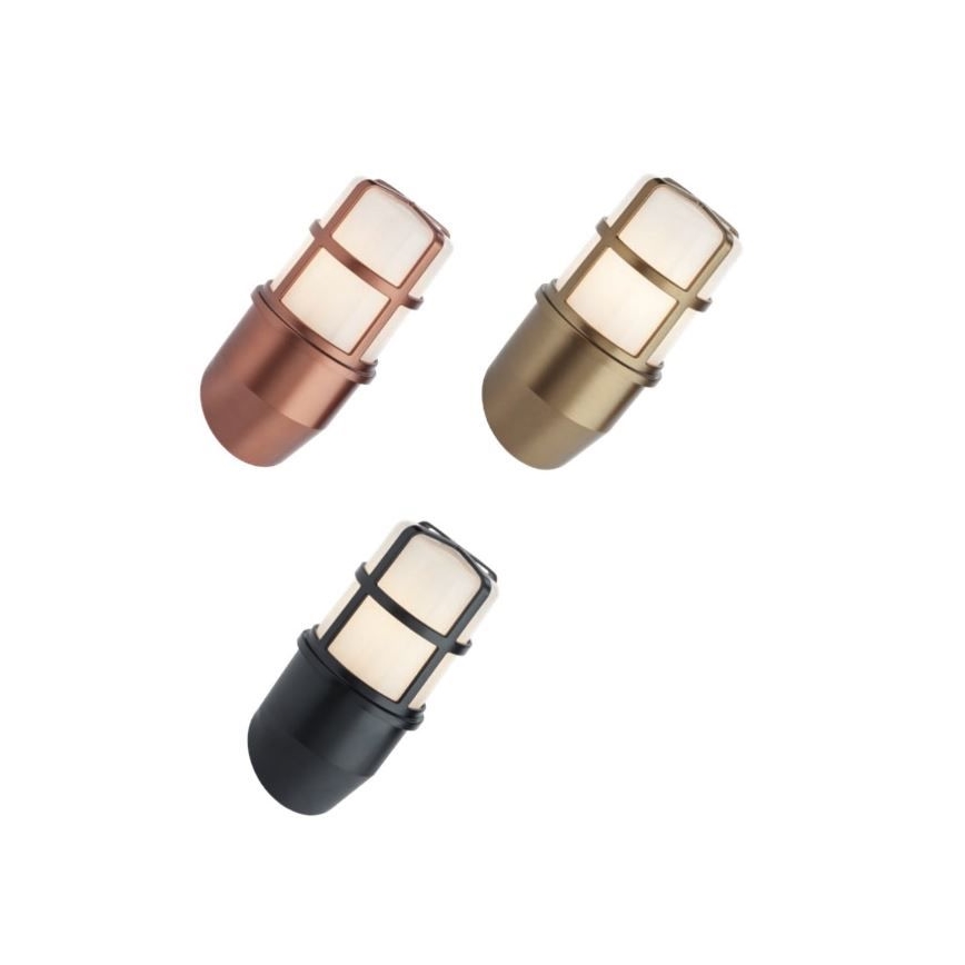 Redo 90203 - Lauko sieninis šviestuvas TRITON 1xE27/28W/230V IP54 varis