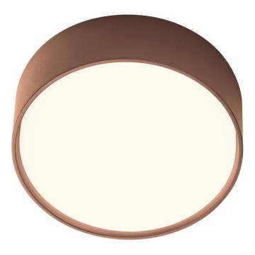 Redo 90496 - LED lubinis lauko šviestuvas URANIA LED/10W/230V diametras 16 cm 3000K IP65 ruda
