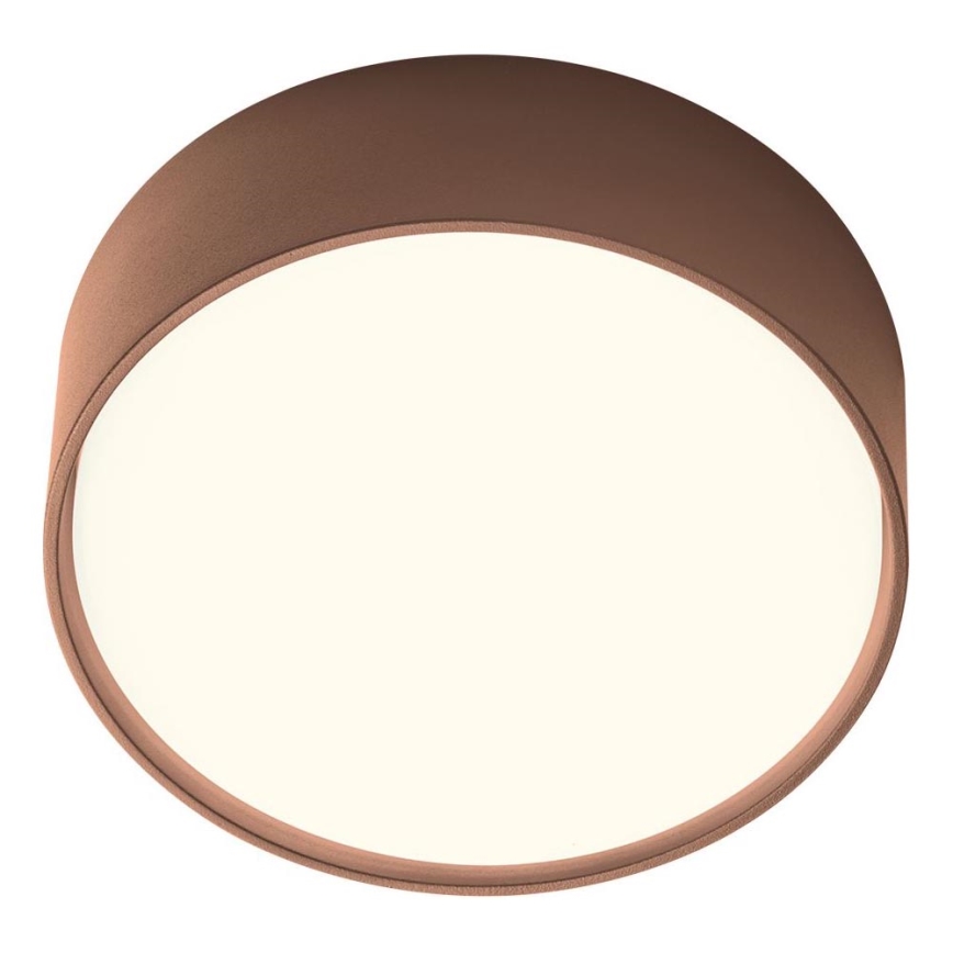 Redo 90496 - LED lubinis lauko šviestuvas URANIA LED/10W/230V diametras 16 cm 3000K IP65 ruda