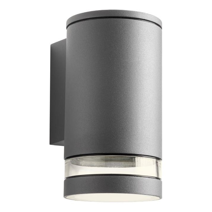 Redo 90517 - Lauko sieninis šviestuvas CARGO 1xGU10/28W/230V IP54 antracitas