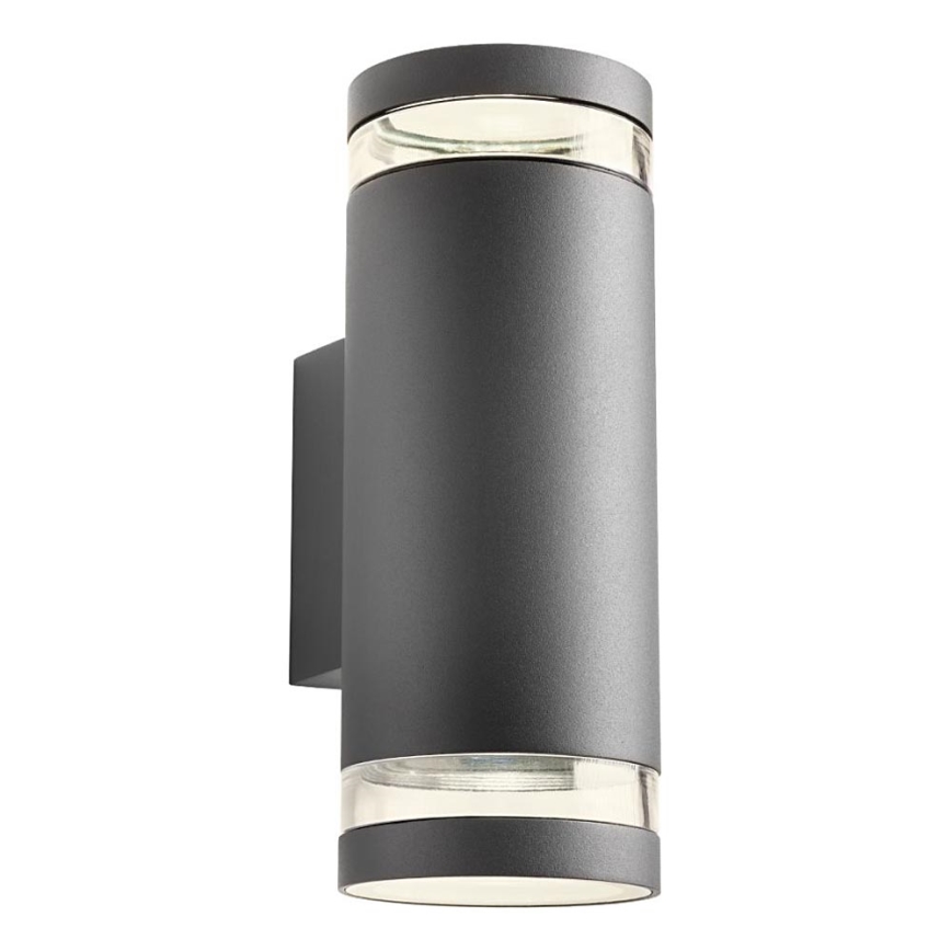 Redo 90518 - Lauko sieninis šviestuvas CARGO 2xGU10/28W/230V IP54 antracitas