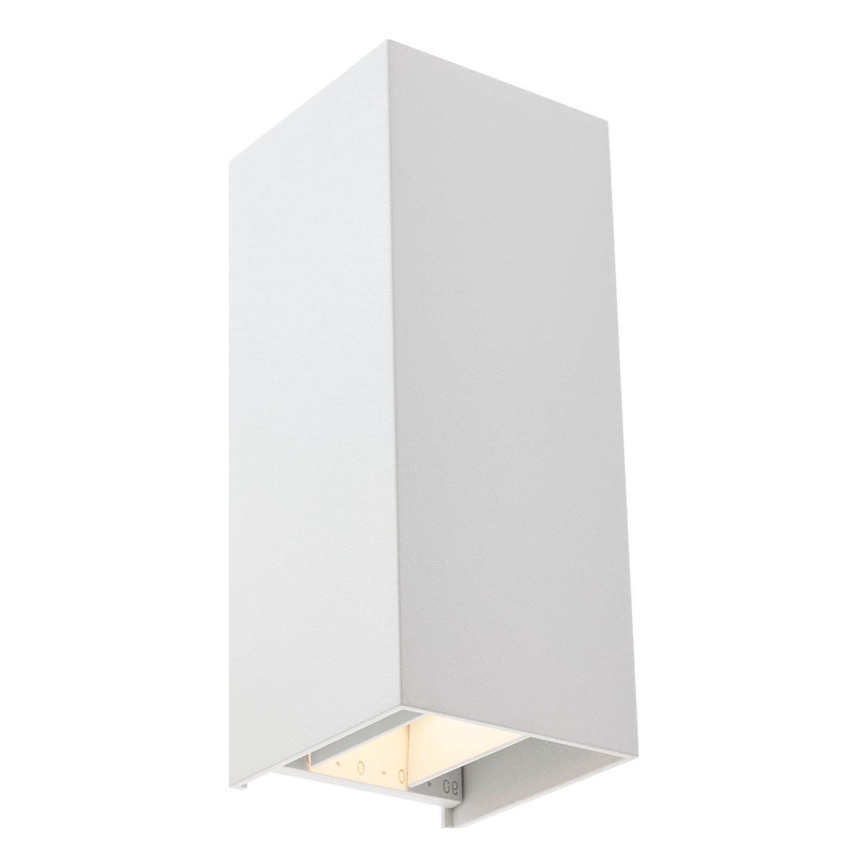Redo 90635 - LED sieninis lauko šviestuvas SONNY 2xLED/5W/230V 2200/3000/4000K IP54 balta