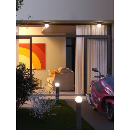 Redo 90642 - Lauko šviestuvas BULK 1xE27/28W/230V 50 cm IP44 antracitas