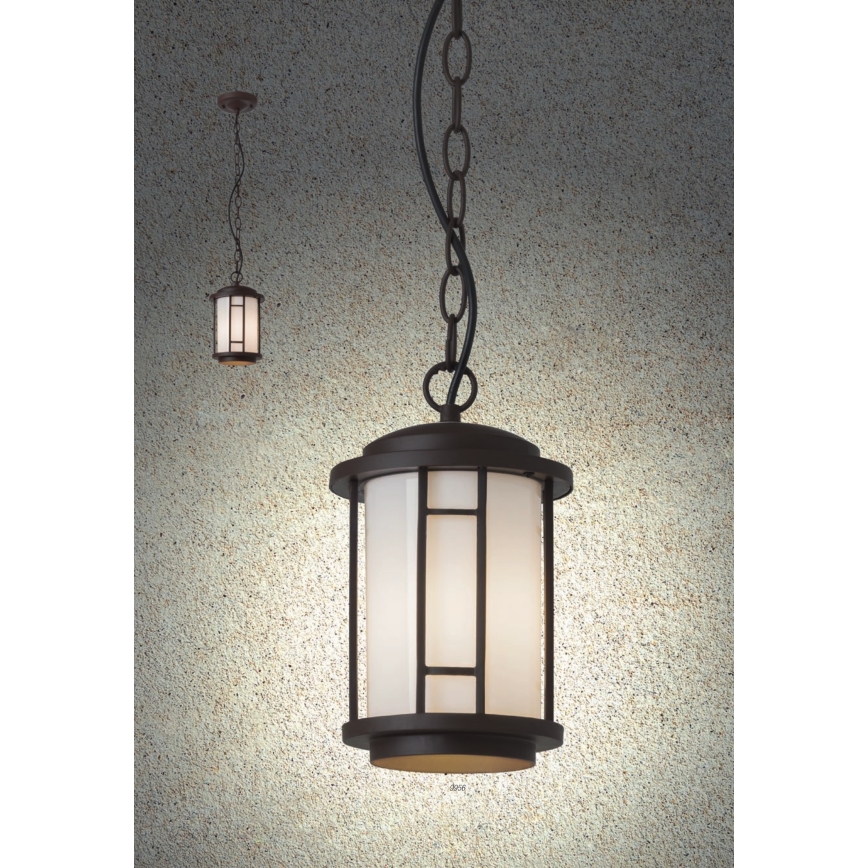 Redo 9956 - Pakabinamas lauko sietynas ant grandinės BRISTOL 1xE327/42W230V IP23