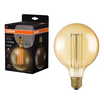 Reguliuojama LED filamentinė lemputė E27/5,8W/230V 2200K - Osram