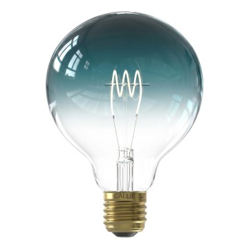 Reguliuojama LED filamentinė lemputė G125 E27/4W/230V 1800K mėlyna