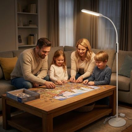 Reguliuojama LED grindinė lempa TEILO LED/10W/230V 3000/4000/6500K balta + nuotolinis valdymas