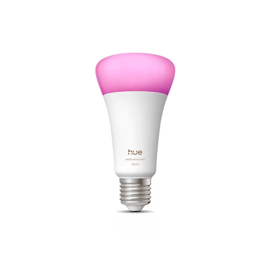 Dimeriuojama LED lemputė Philips Hue WHITE AND COLOR AMBIANCE E27/11,8W/230V 1000-20000K