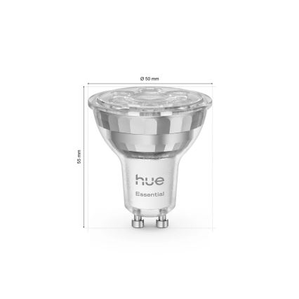 Dimeruojama LED lemputė Philips Hue White And Color Ambiance Essential GU10/4,7W/230V 2200-6500K