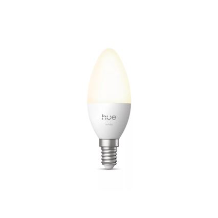 Reguliuojama LED lemputė Philips Hue White B39 E14/3,9W/230V 2700K