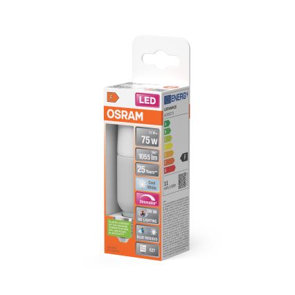 Reguliuojama LED lemputė STICK E27/11W/230V 4000K CRI 90 - Osram
