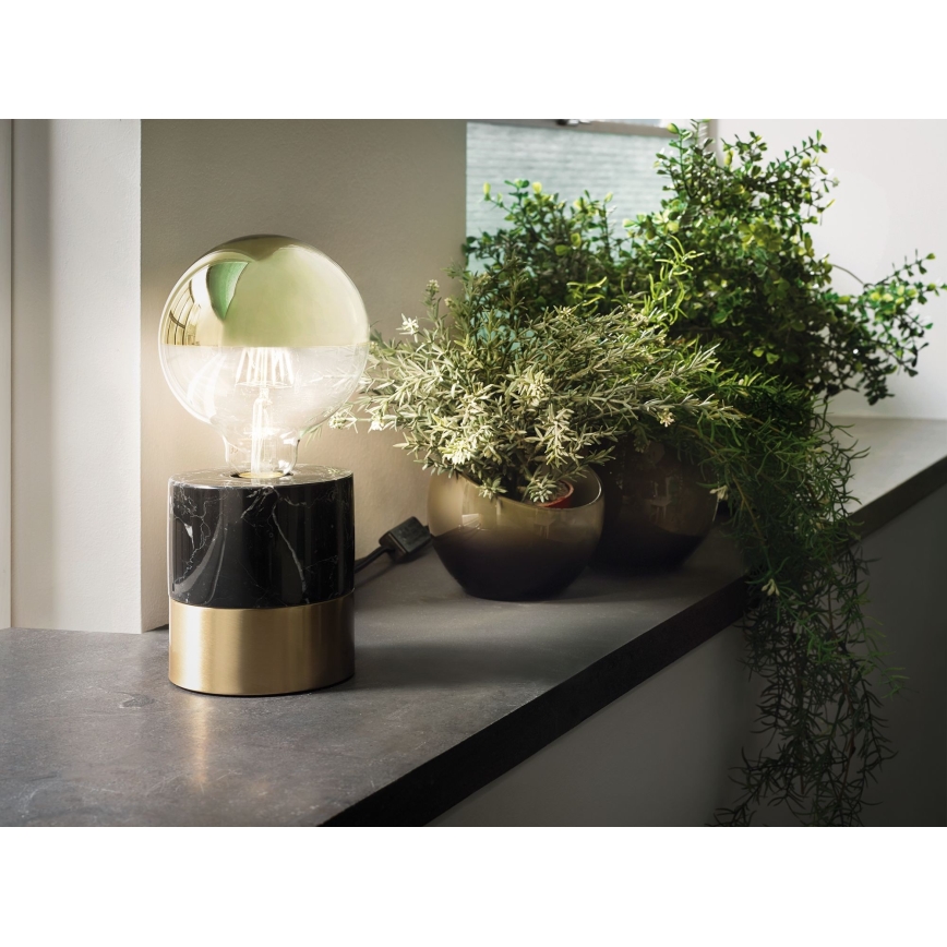 Reguliuojama LED lemputė su veidrodiniu sferiniu dangteliu GLOBE G95 E27/6,5W/230V 2700K gold - Paulmann 28675