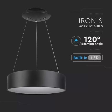 Reguliuojama LED liustra ant laido LED/20W/230V