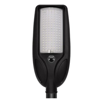 Reguliuojama LED saulės gatvės lempa su jutikliu VENICE LED/100W/3,2V 6000 mAh IP65 juoda + nuotolinis valdymas