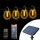 Reguliuojama LED saulės girlianda 25xLED/1,5W/3,7/5V 2700-10000K 2200 mAh 15 m IP65 juoda + nuotolinis pultas